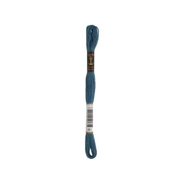 MEZ Anchor Coats Sticktwist 8m 00851 graublau dunkel