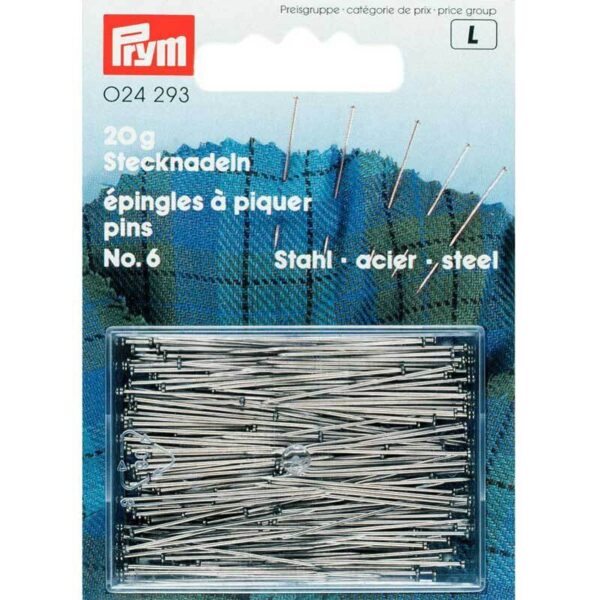 Prym Stecknadeln extrafein Stahl 20g